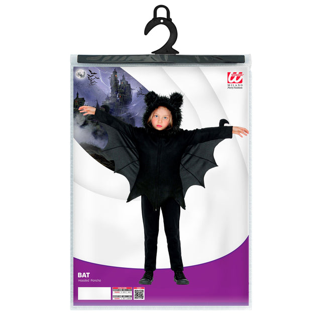Costume Halloween Bambino Pipistrello 2 pezzi