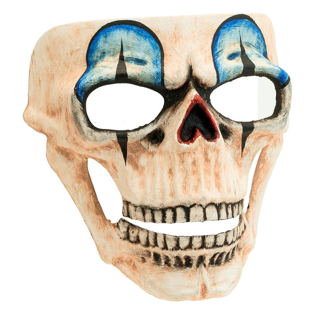 Maschera di Halloween Teschio Blu