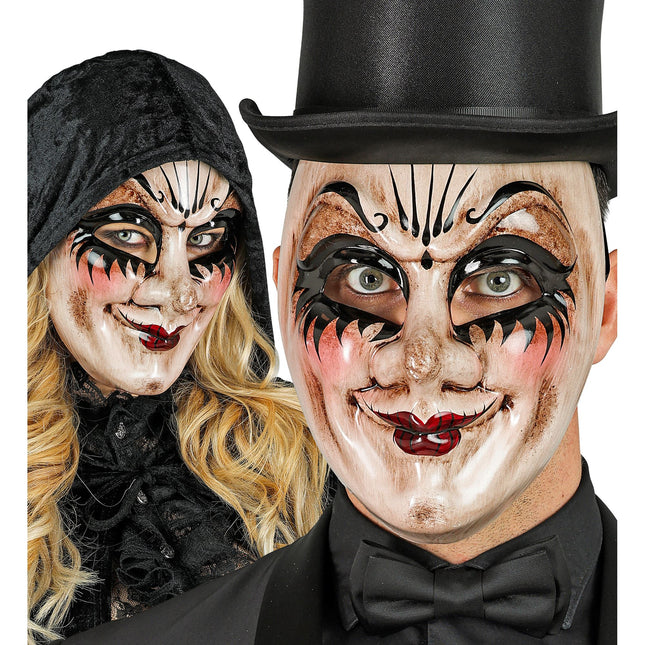 Maschera di Halloween Bambola Uomo Spaventoso