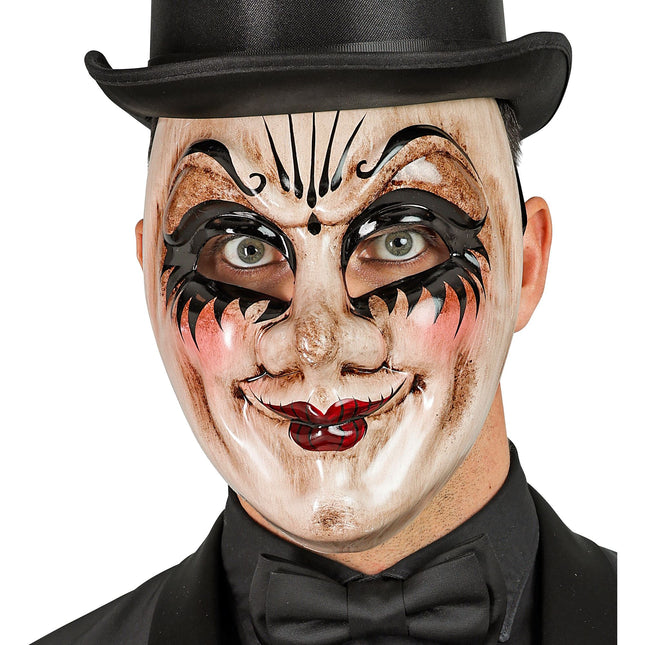 Maschera di Halloween Bambola Uomo Spaventoso