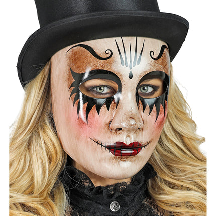 Maschera di Halloween Bambola da donna