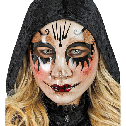Maschera di Halloween Bambola da donna