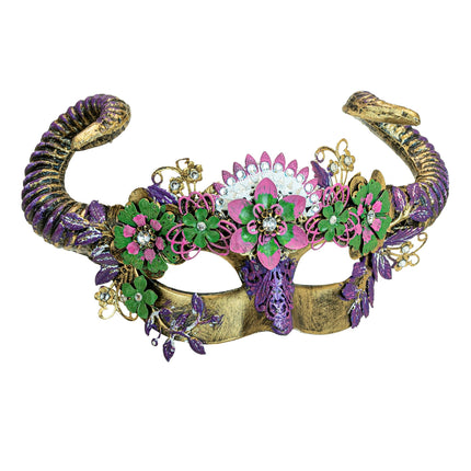 Maschera occhi colorata Ariete