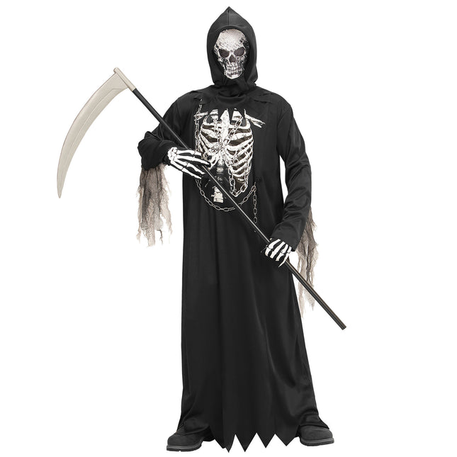 Costume Halloween Bambino Scheletro Mietitore