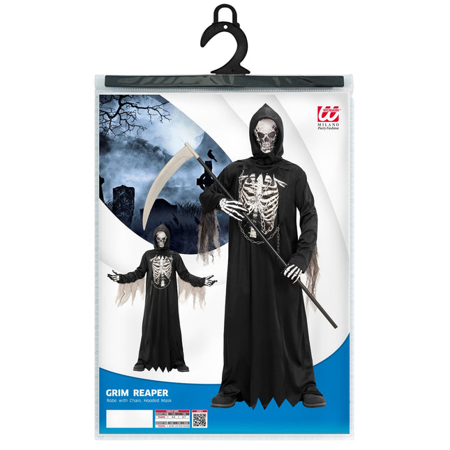 Costume Halloween Bambino Scheletro Mietitore