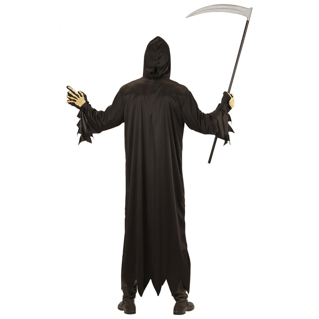 Costume di Halloween da uomo Scheletro Mietitore