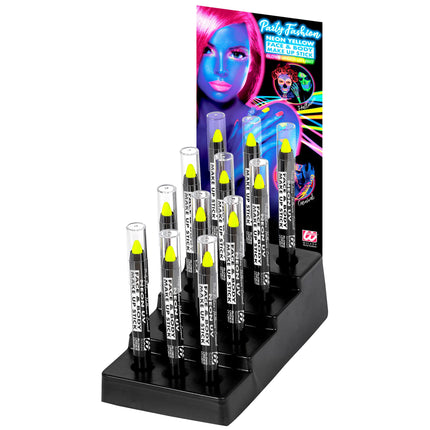 Matita Schmink giallo neon che brilla nel buio 3,5 ml