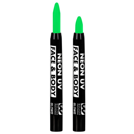 Matita Schmink verde neon che brilla nel buio 3,5 ml