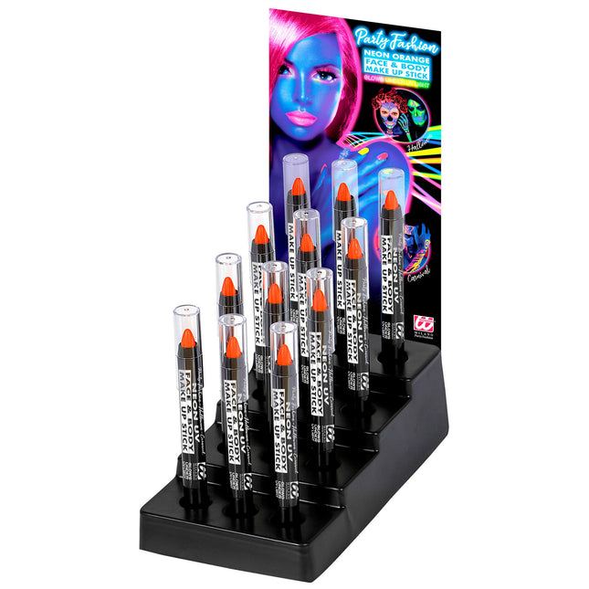 Matita Schmink arancione neon che brilla nel buio 3,5 ml