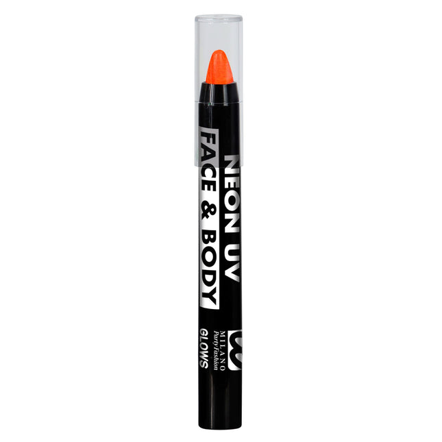 Matita Schmink arancione neon che brilla nel buio 3,5 ml