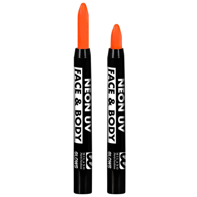 Matita Schmink arancione neon che brilla nel buio 3,5 ml