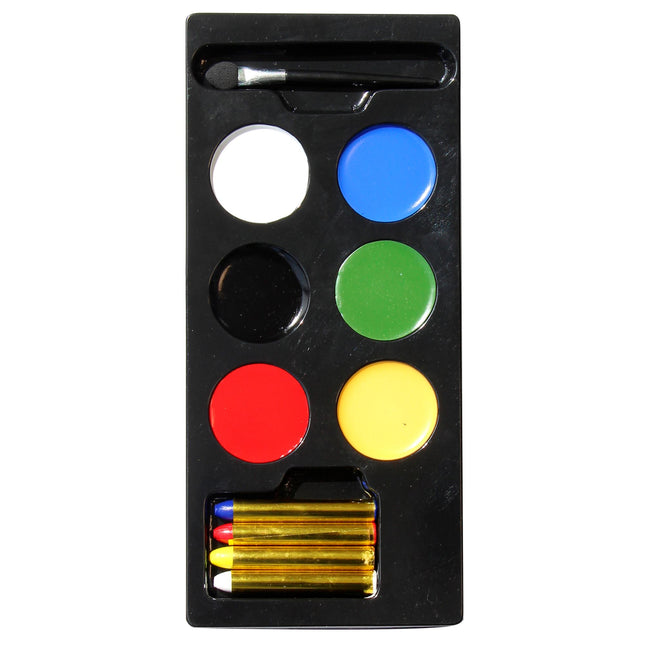 Palette trucco colorata 6 pezzi