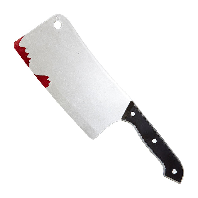 Coltello finto sangue di Halloween 30 cm