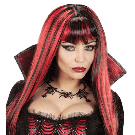 Collana di Halloween con ragni neri