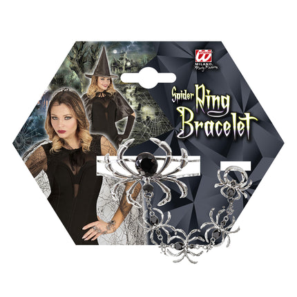 Braccialetto Halloween Ragni