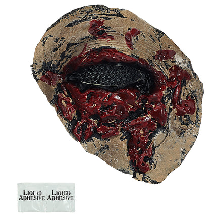 Maschera di Halloween occhio di zombie