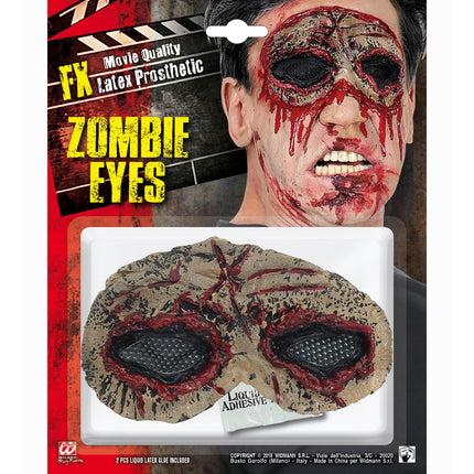 Maschera di Halloween Occhi di zombie