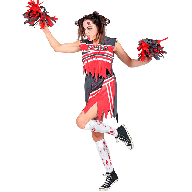 Vestito Halloween Donna Zombie Cheerleader