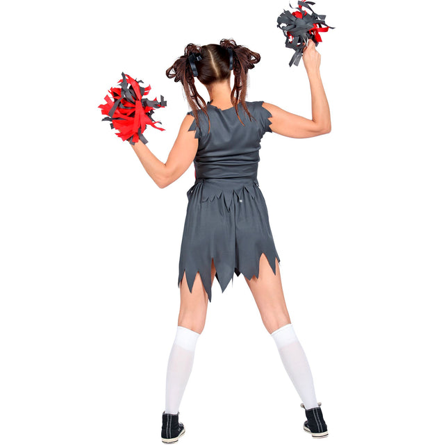 Vestito Halloween Donna Zombie Cheerleader