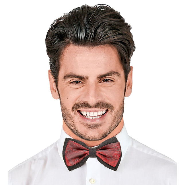 Fiocco nero rosso