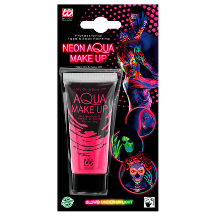 Schmink rosa neon che brilla al buio 30ml