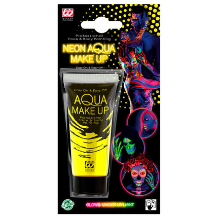 Schmink giallo neon che brilla al buio 30ml