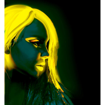 Schmink giallo neon che brilla al buio 30ml