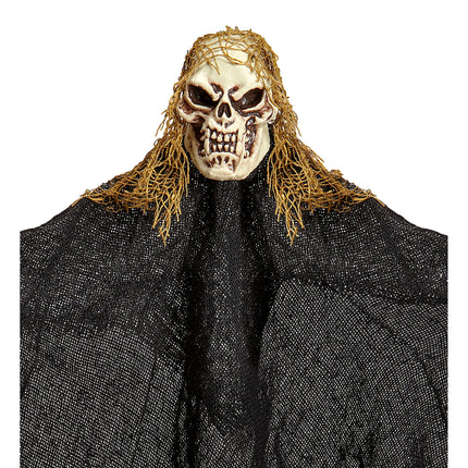 Bambola di Halloween Scheletro Nero 50 cm