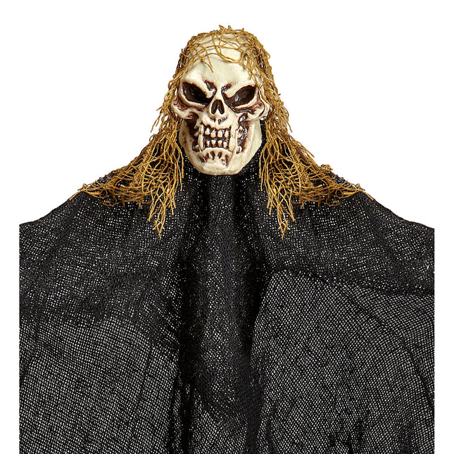Bambola di Halloween Scheletro Nero 50 cm
