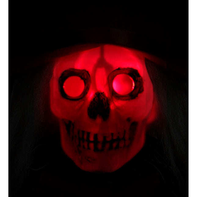 Bambola sposo di Halloween con luci 1,05 m