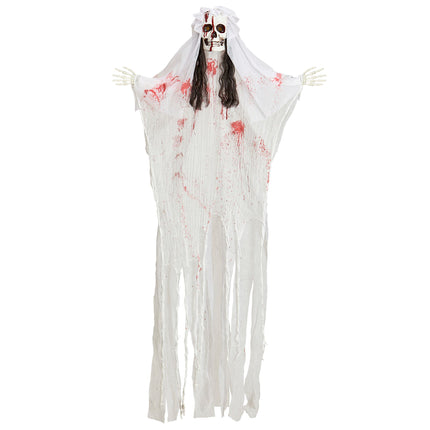 Bambola di Halloween Scheletro Sposa 1,7 m
