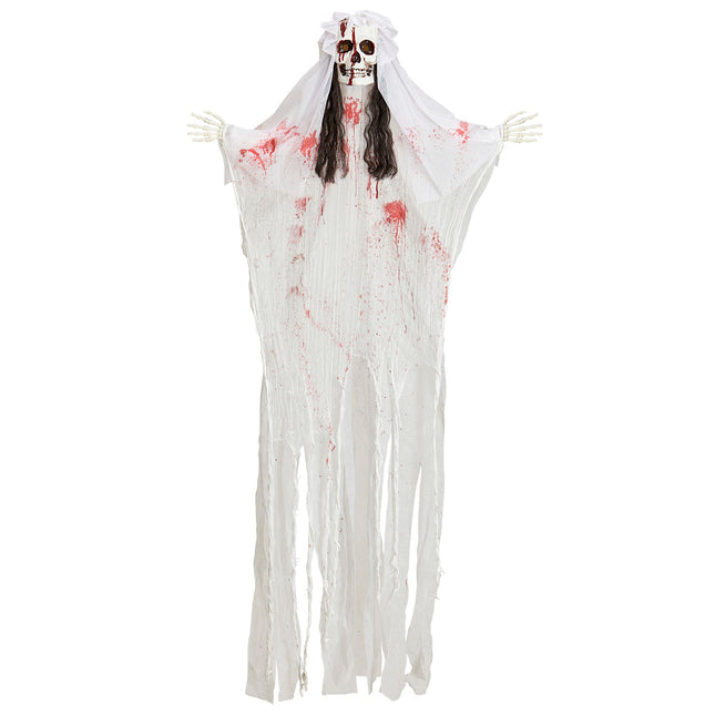 Bambola di Halloween Scheletro Sposa 1,7 m