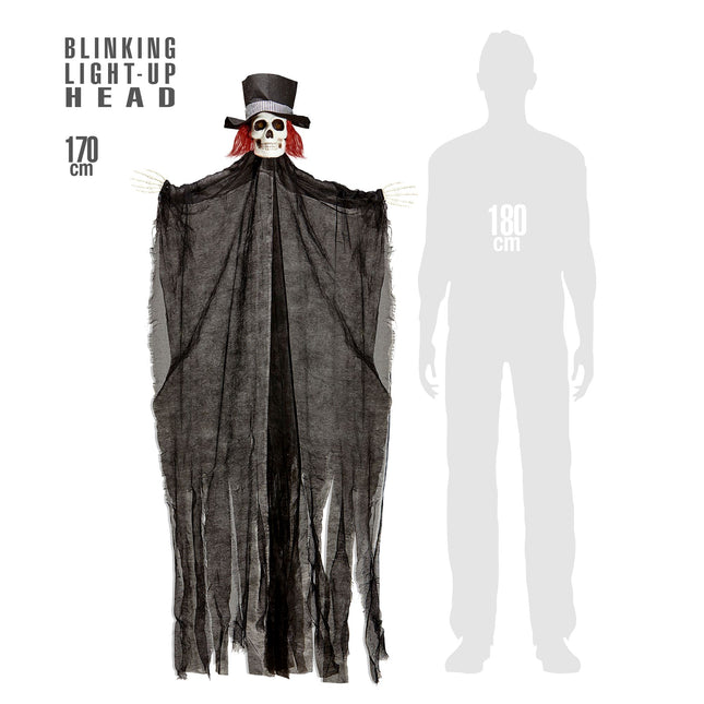Bambola di Halloween Scheletro Sposo 1,7 m
