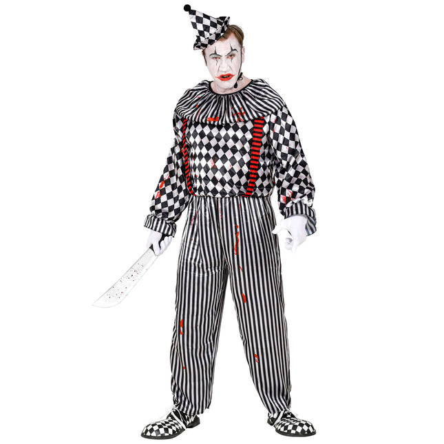 Costume da clown per Halloween