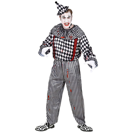 Costume da clown per Halloween