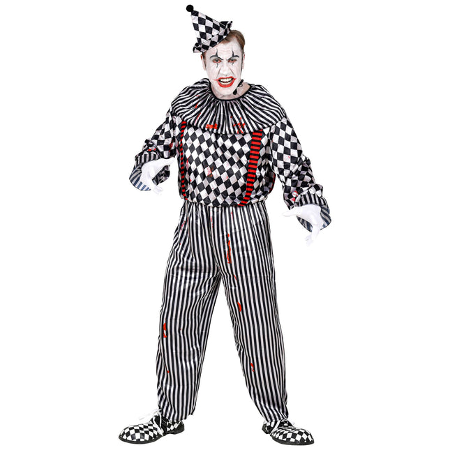 Costume da clown per Halloween