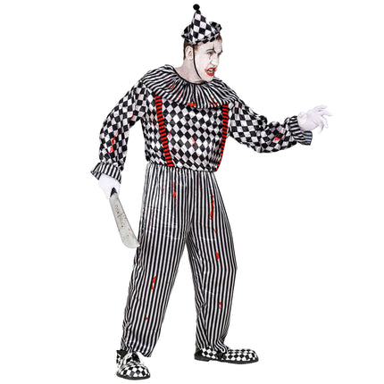 Costume da clown per Halloween