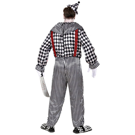 Costume da clown per Halloween