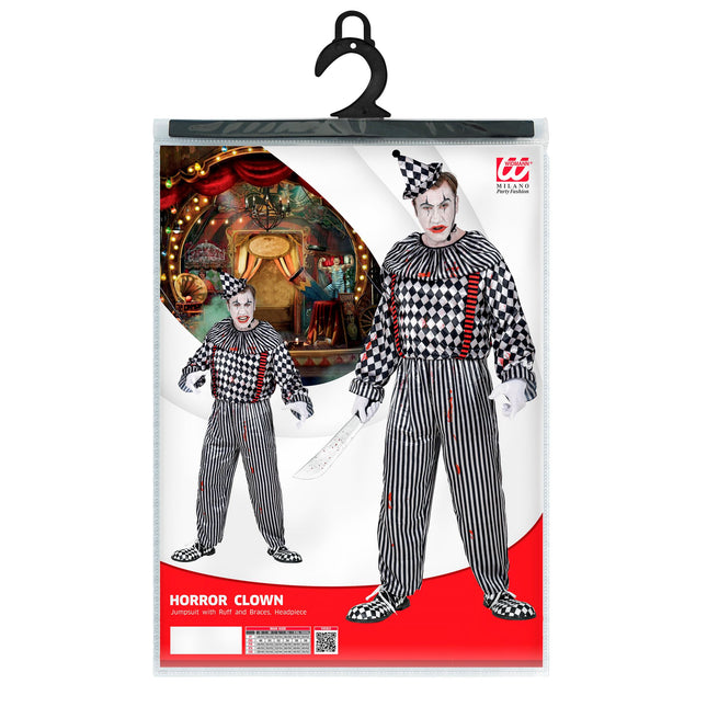 Costume da clown per Halloween