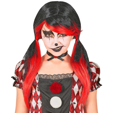 Parrucca di Halloween: Clown dell'orrore
