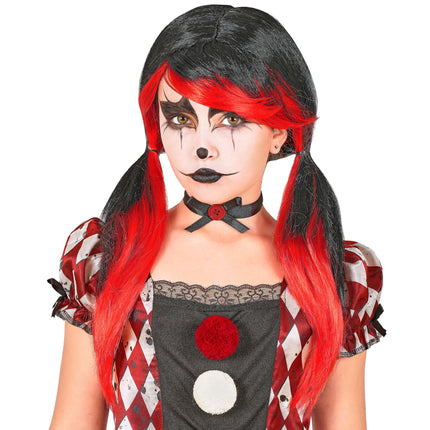Parrucca di Halloween: Clown dell'orrore