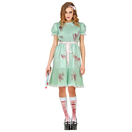 Vestito di Halloween Bambola assassina da donna