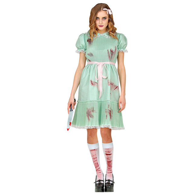 Vestito di Halloween Bambola assassina da donna