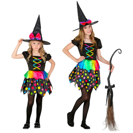 Costume di Halloween colorato bambino 2 pezzi