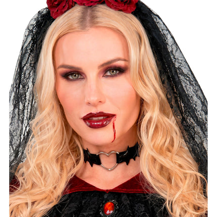 Girocollo di Halloween con pipistrello