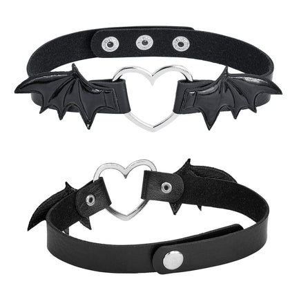 Girocollo di Halloween con pipistrello