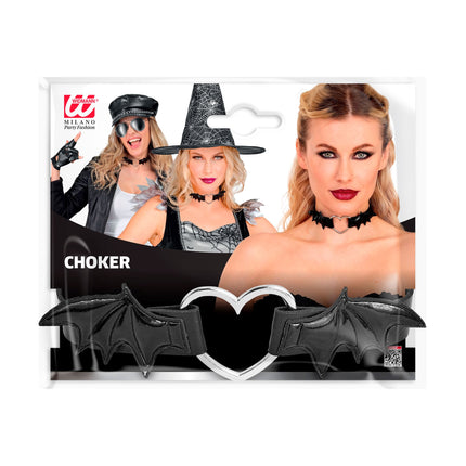 Girocollo di Halloween con pipistrello