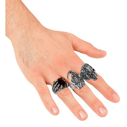 Set di anelli di Halloween, 3 pezzi