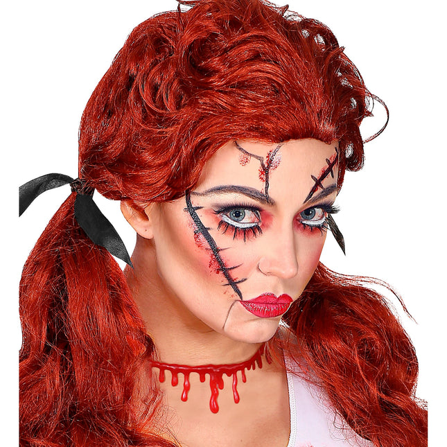 Collana di Halloween Gocce di sangue