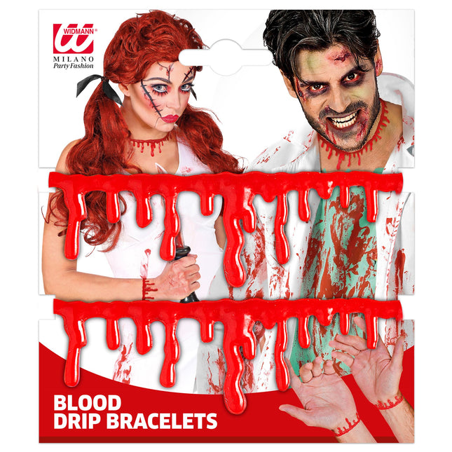 Braccialetto di Halloween Red Slime